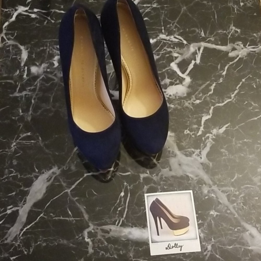 NWT Charlotte Olympia Dolly Pump 41 - Picture 6 of 7